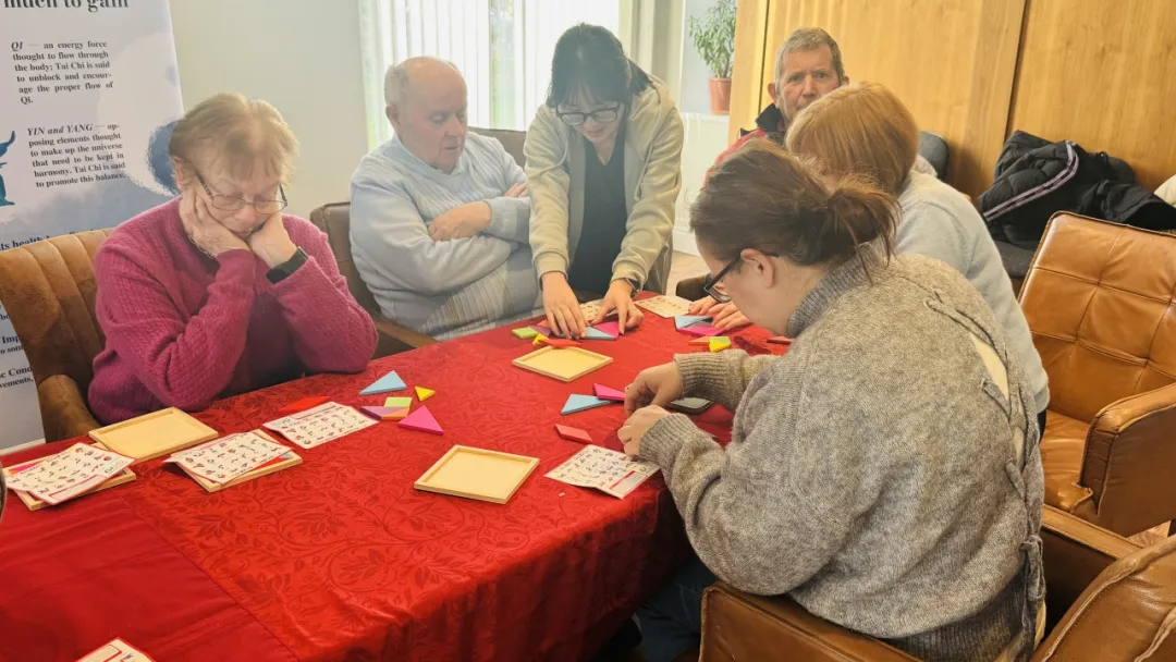 爱尔兰高威大学中医与再生医学孔子学院举办“马年送福,乐暖桑榆”主题文化活动1 图片