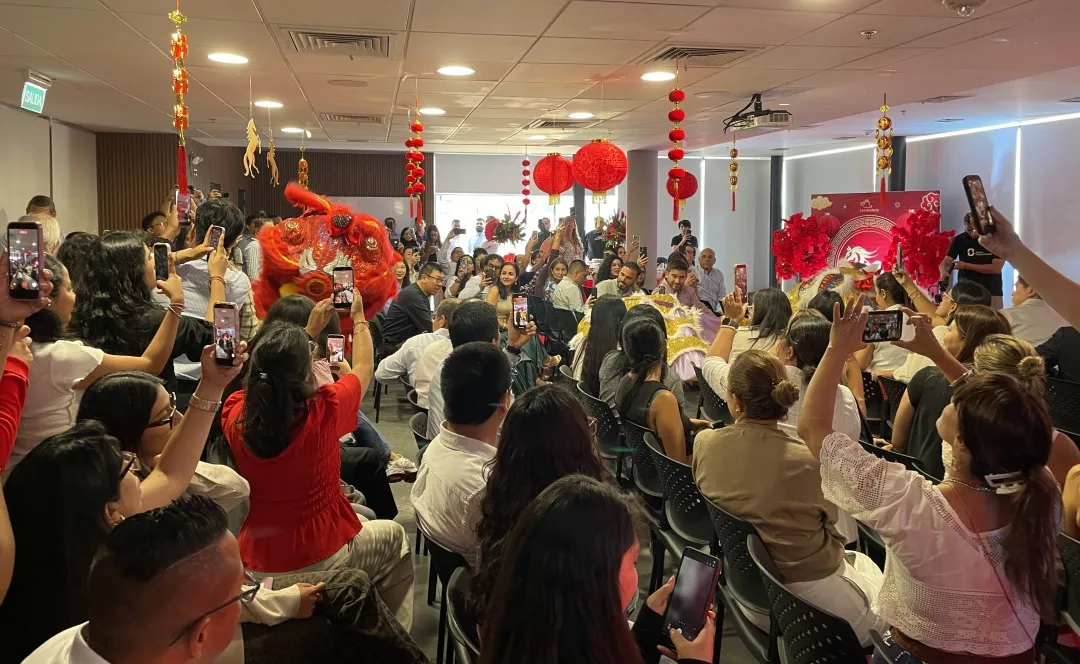 巴西里卡多帕尔玛大学孔子学院与中国五矿集团有限公司联合举办春节主题文化活动 图片