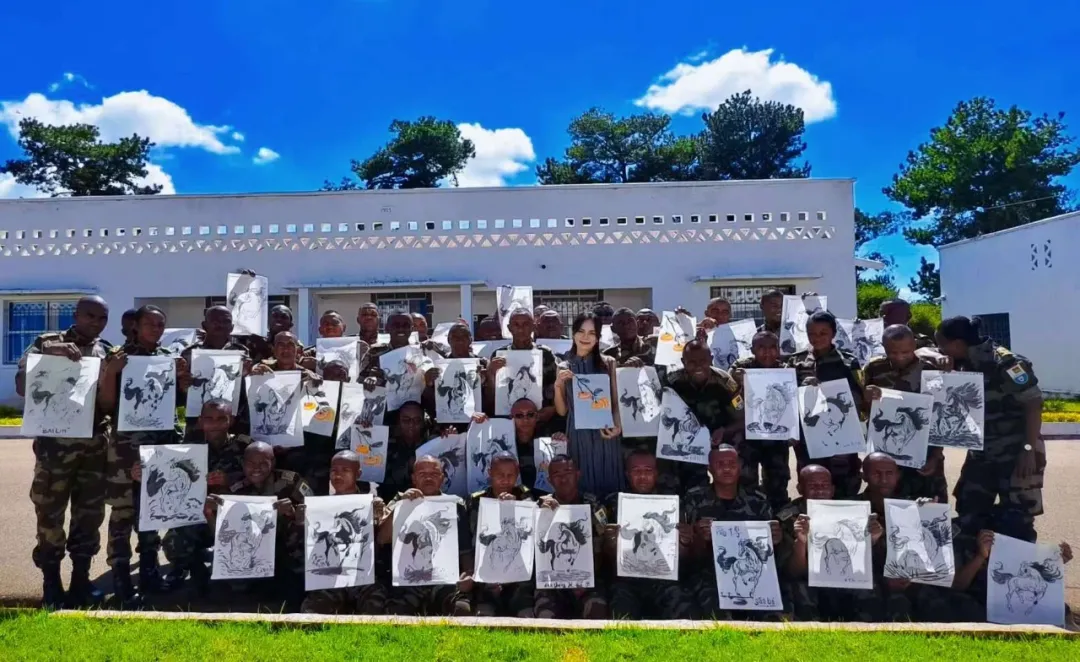 马达加斯加塔那那利佛大学孔子学院下设多个教学点举办春节系列庆祝活动 图片